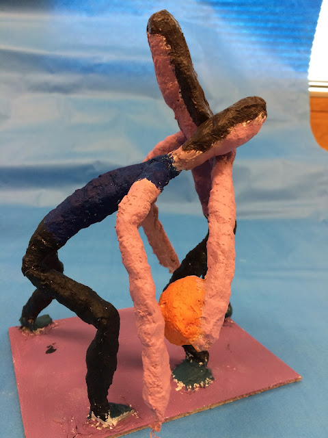 The Helpful Art Teacher: Figure Sculptures in Paris Craft (Plaster Gauze)