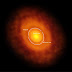 La prima immagine del limite delle nevi in un sistema planetario