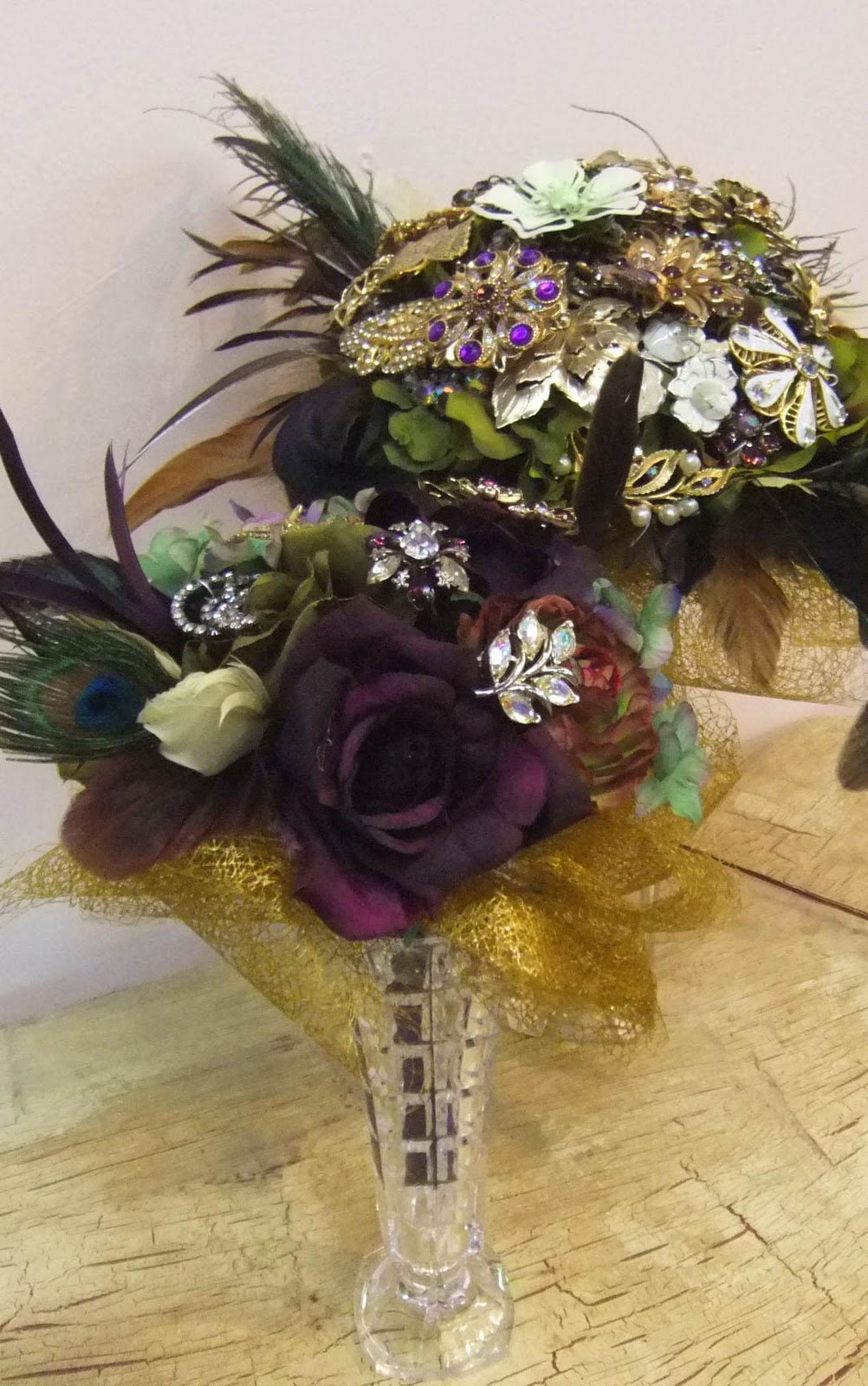 Our Fall Brooch Bouquets: