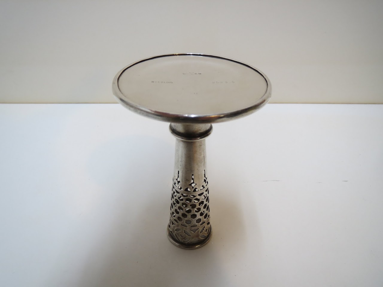 Sterling Candle Holder