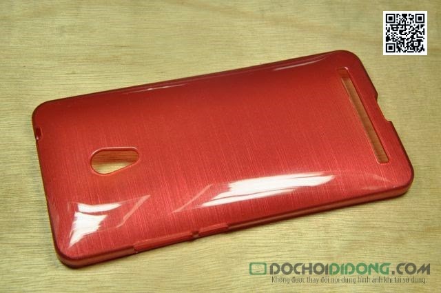 Ốp lưng Asus Zenfone 6 dẻo vân kim loại 