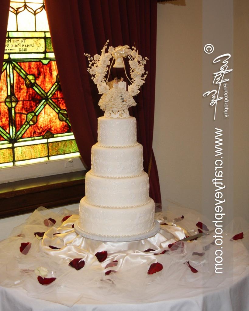 Wedding cake by Artistry on