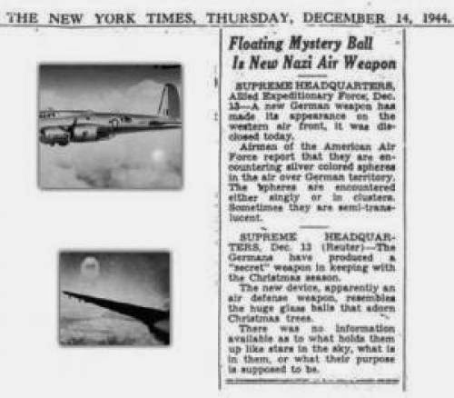 Ufos One Year At A Time The Lost Years Pre 1947