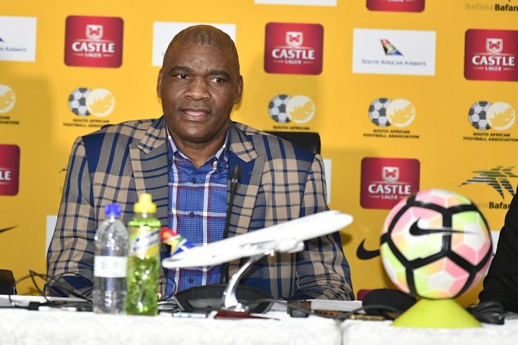 Bafana bafana interim coach Molefi Ntseki. Picture: LEFTY SHIVAMBU/GALLO IMAGES