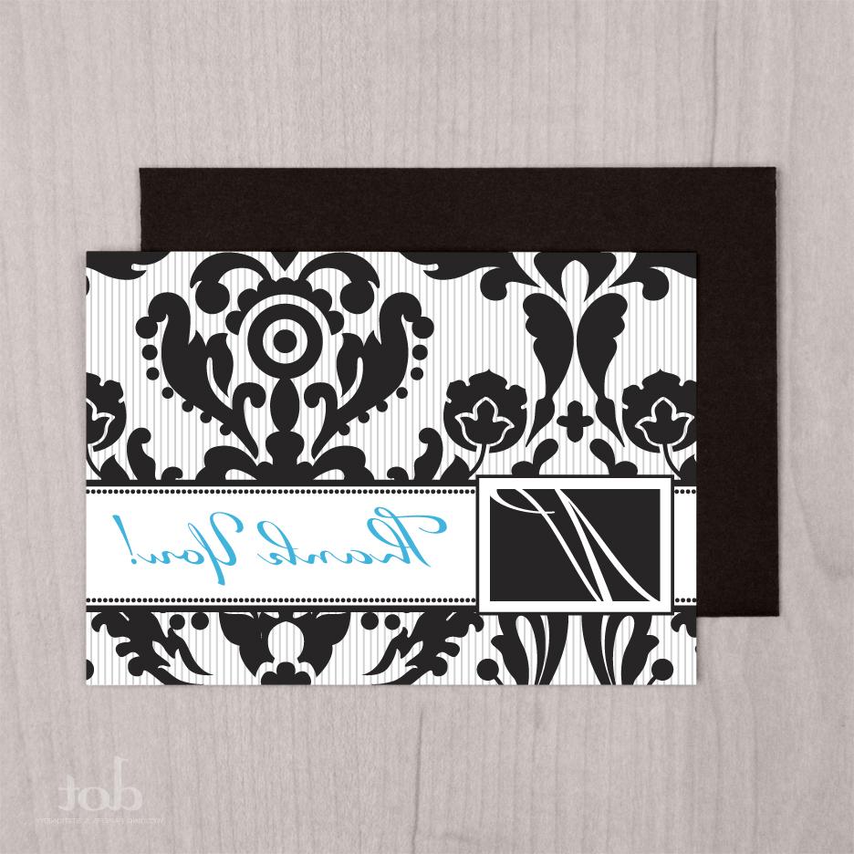 Damask Wedding Invitations