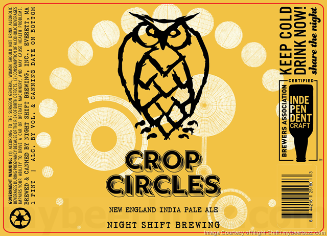 Night Shift Brewing - Crop Circles 16oz Cans