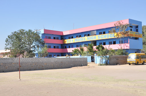 City Model High School, Kuntloor Rd, Vijaya Nagar Colony, Subhramanya nagar, Hayathnagar, Hyderabad, Telangana 501505, India, Secondary_school, state TS