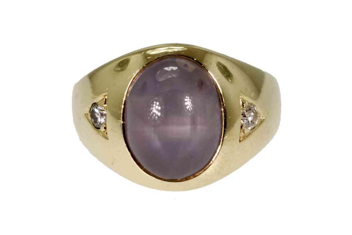 Gents Star Sapphire Ring - sz