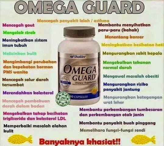 Jom Sihat Bersama Natural Vitamin: Omega Guard Bantu 