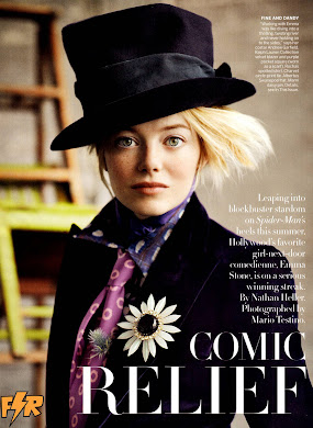 Vogue USA - Emma Stone - julio 2012