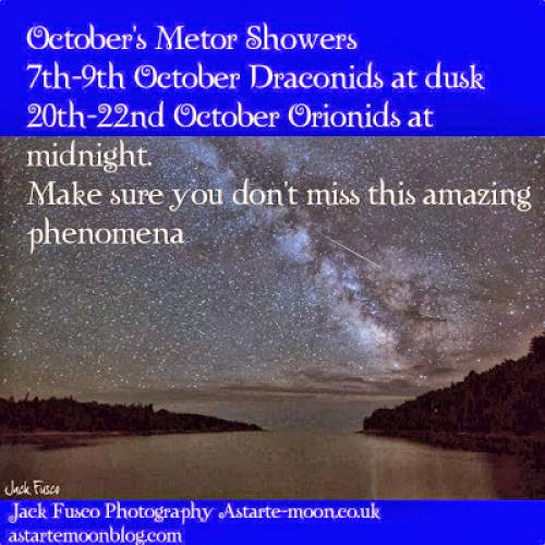 Meteor Showers For October Draconids And Orionids