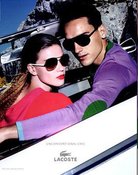 Lacoste Eyewear, campaña primavera verano 2011