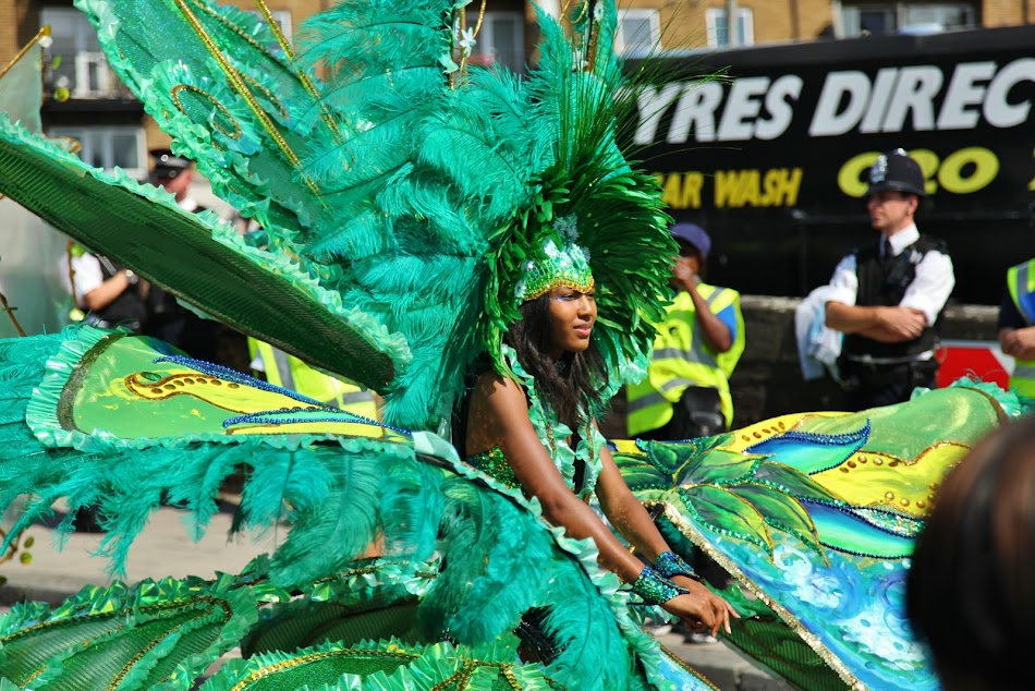 London. Notting Hill Carnival 2013. Люди и лица.