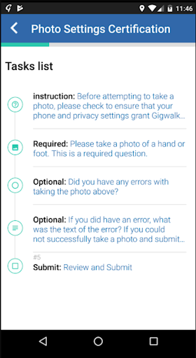 Screenshot Gigwalk