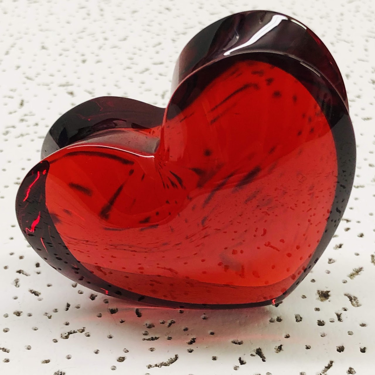 Baccarat Heart Paperweight