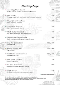 G Bar menu 3