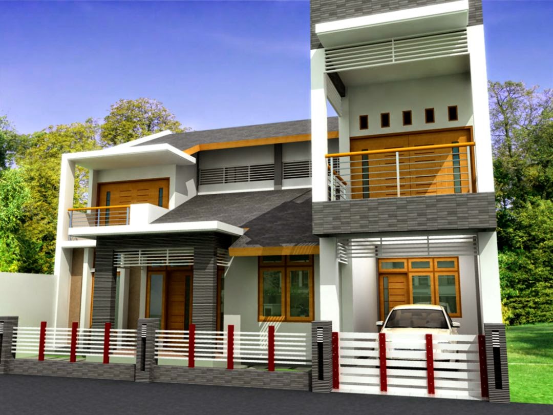 Gambar Model Rumah  Gallery Taman Minimalis