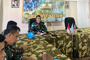 Wadansatgas Yonmek TNI Konga XXIII-R/UNIFIL  Letkol Inf Bagus Setiawan Pimpin Breafing Untuk Evaluasi Tugas di Libanon