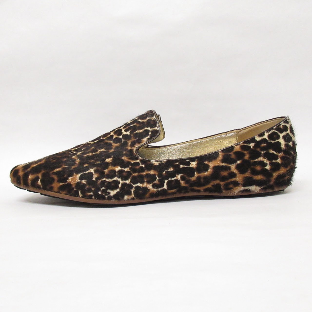 Jimmy Choo Printed Hide Flats