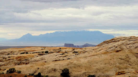 Snow on the Henry Mountains