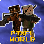 Cover Image of Download Pixel Z World 3D -Gun & Gunner 1.0 APK