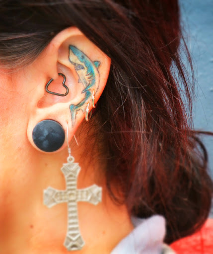 Ear tattoos