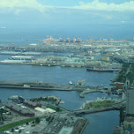 yokohama bay in Yokohama, Japan 