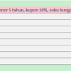 Contoh Soal Obligasi Premium