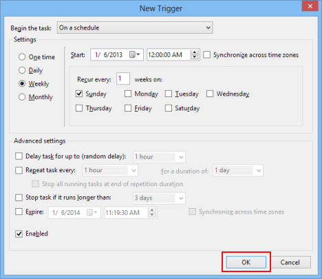 Windows Defender in Windows 8 - Pianifica la scansione antivirus