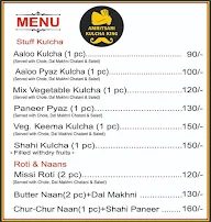 Amritsari Kulcha King menu 1