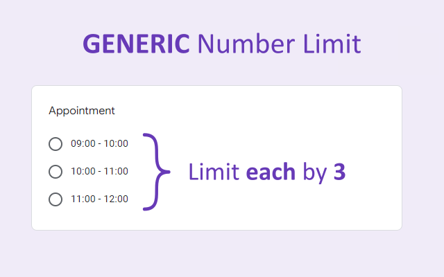 Screenshot of Choice Limit, Choice Limiter Choice Eliminator 2