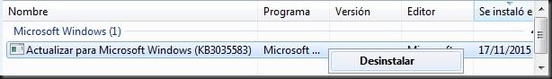 Desinstalar_KB3035583