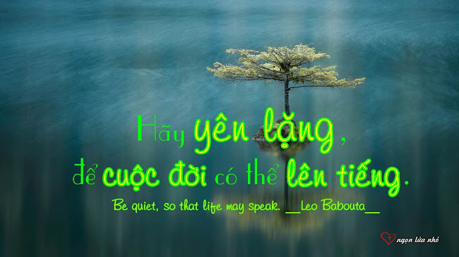 Đi tìm sự tĩnh lặng cho tâm trí