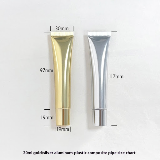 Title 2, Golden Silver Aluminum Plastic Composite Eye Cr...