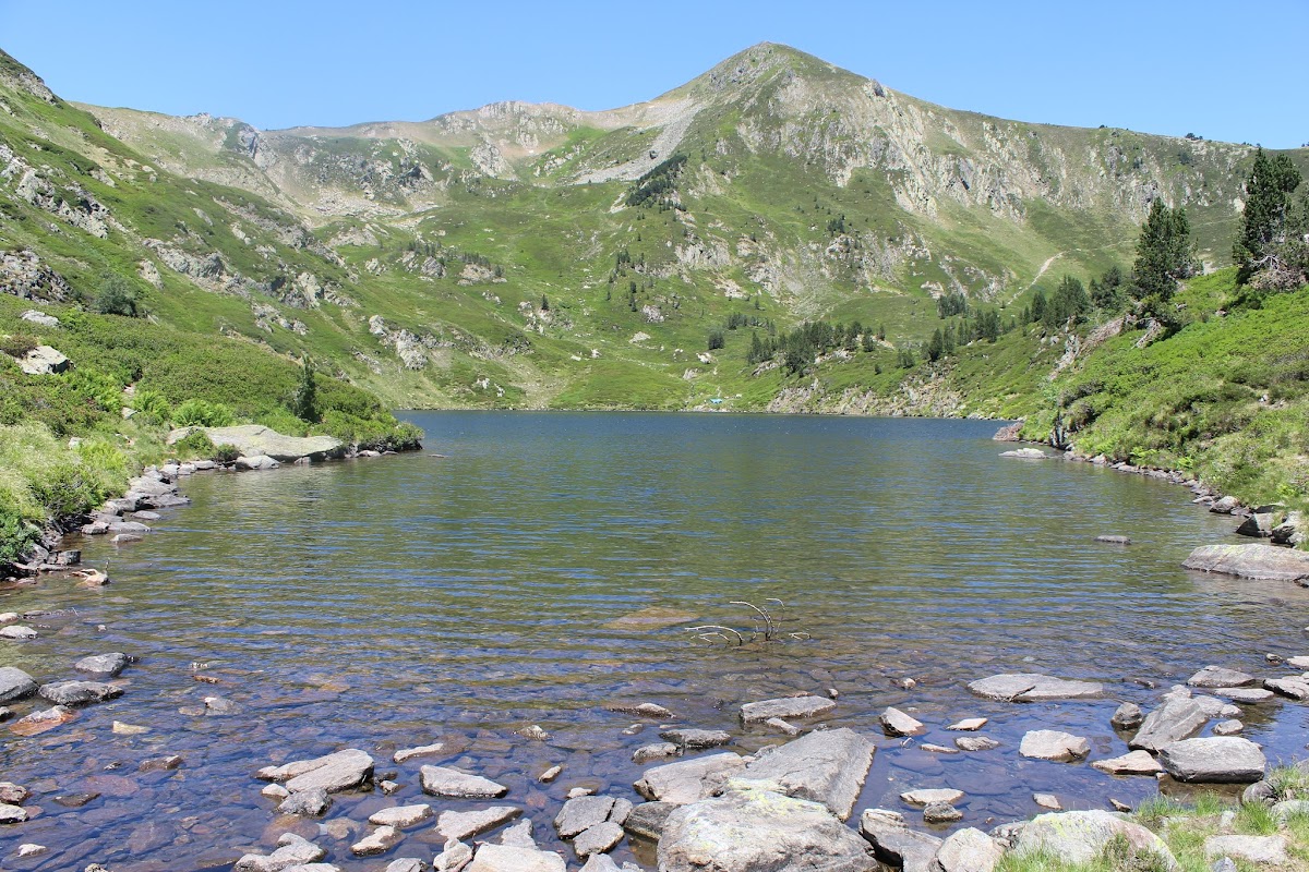 Le pic de Tarbesou, le lac Bleu et le lac Noir IMG_3626