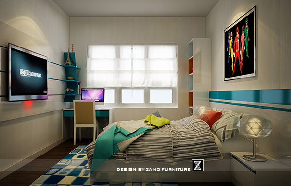 Thiết kế nội thất căn hộ chung cư số 6 W1 147m2, 3 phòng ngủ khu Central Sunrise City 30