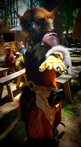 Bird - and best cosplay! From BlackRock Medieval Fest, A-Z