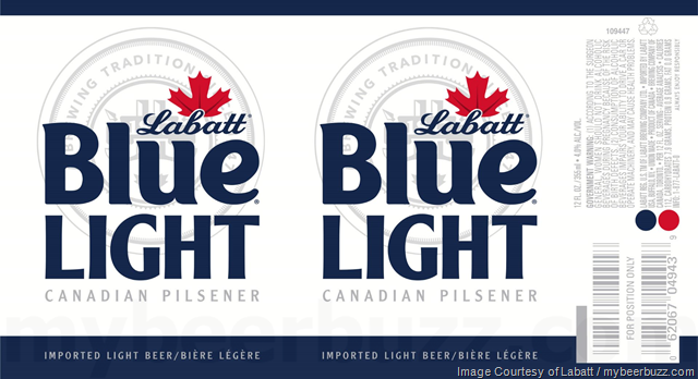 Labatt Blue & Blue Light 16oz & 24oz Cans