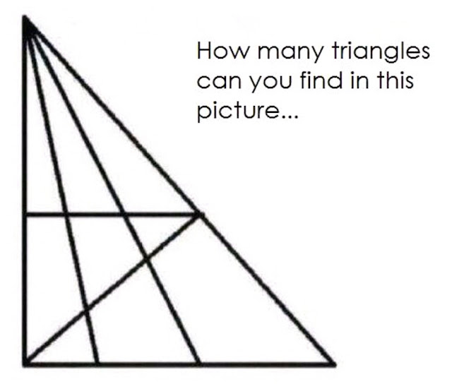 How Many Triangles Can You Find With Answer Forward Junction Puzzles