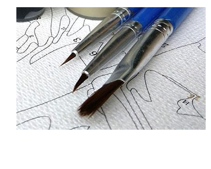 Title 4, Le Regard du Tigre Kit de Peinture Numérique DI...