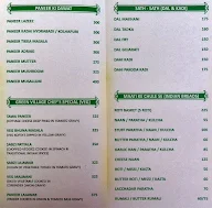 Green Village menu 4