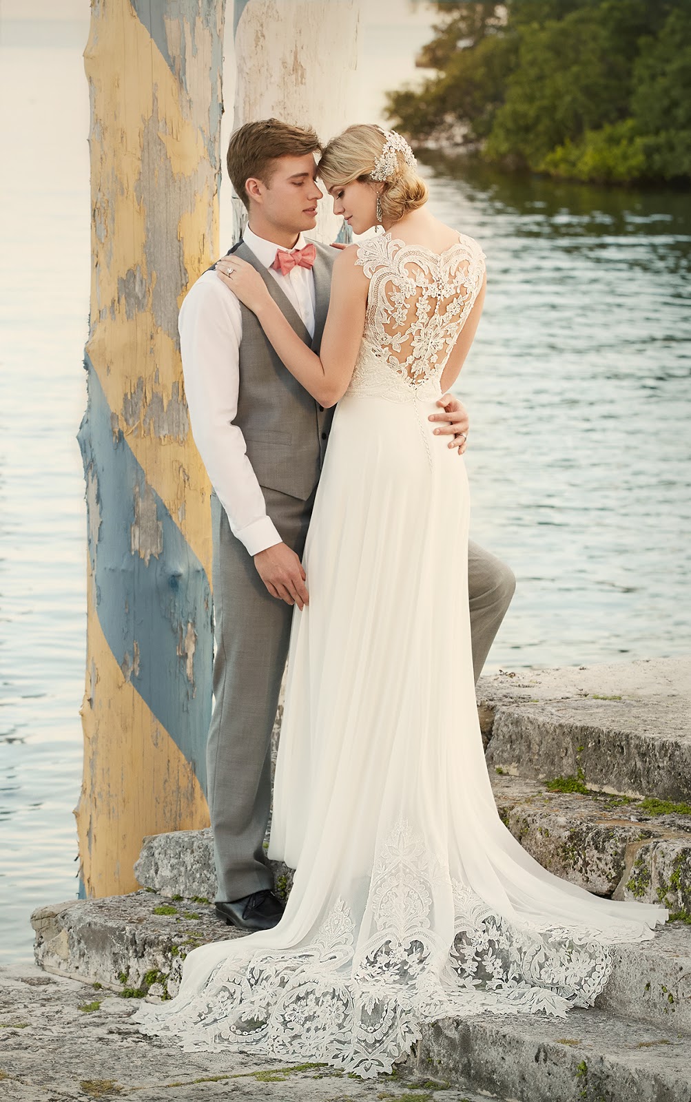 Designer Beach Wedding Dress | Wedding Dresses | Essense of Australia - Beach Wedding Dresses Australia