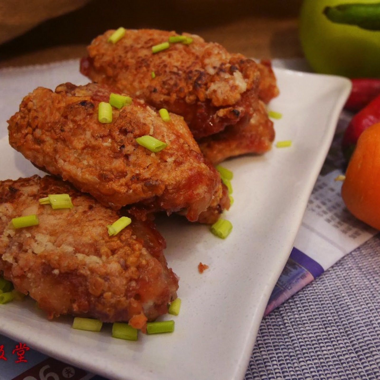 南乳煎雞翼 Chicken Wings with Red-Fermented Beancurd 【老娘的草根飯堂】