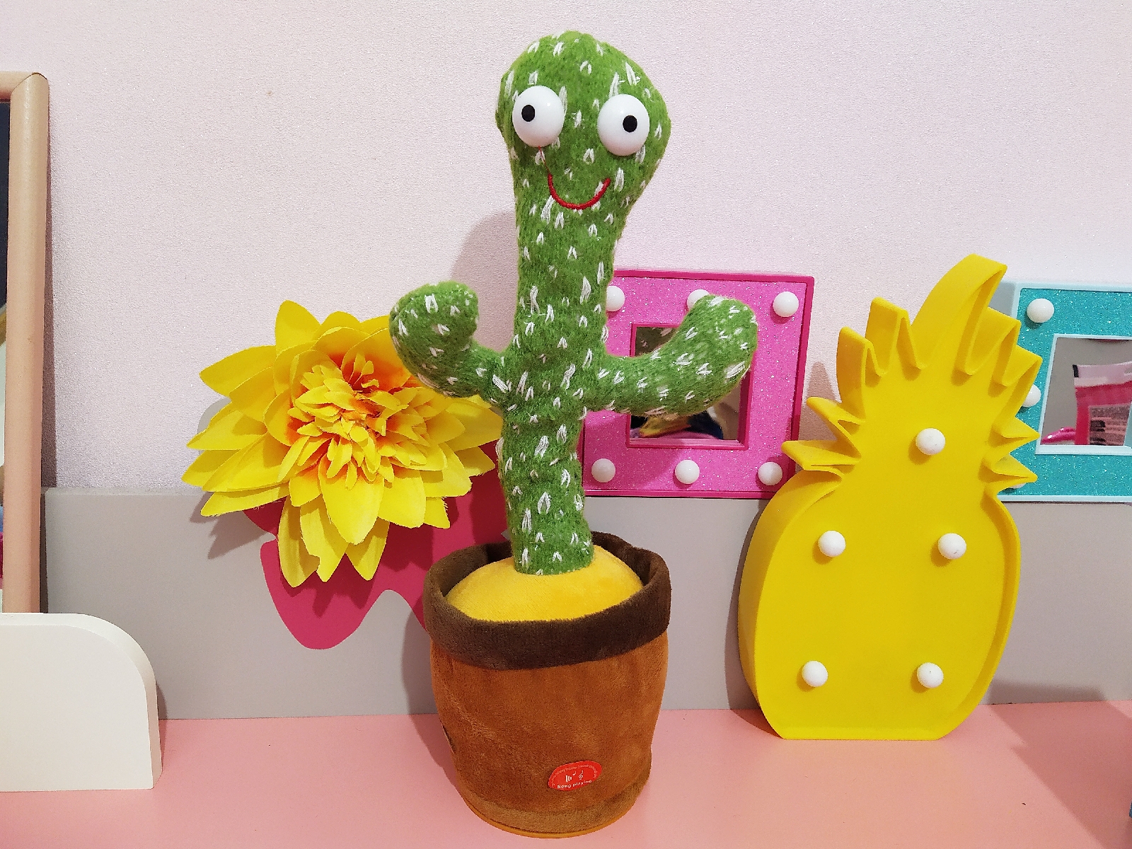 SHOP-STORY - CACTUS GRINGO : Peluche Cactus qui Danse, Chante et Répète