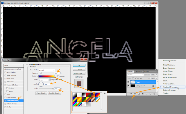 เทคนิคการทำ Effect ตัวอักษรแบบ Abstract Wireframe Absw10