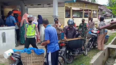 Satgas Covid-19 Abdya Patroli Pendisiplinan Prokes di Pasar