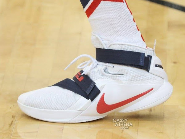 Closer Look at LeBrons Nike Soldier 9 USA Basketball PE