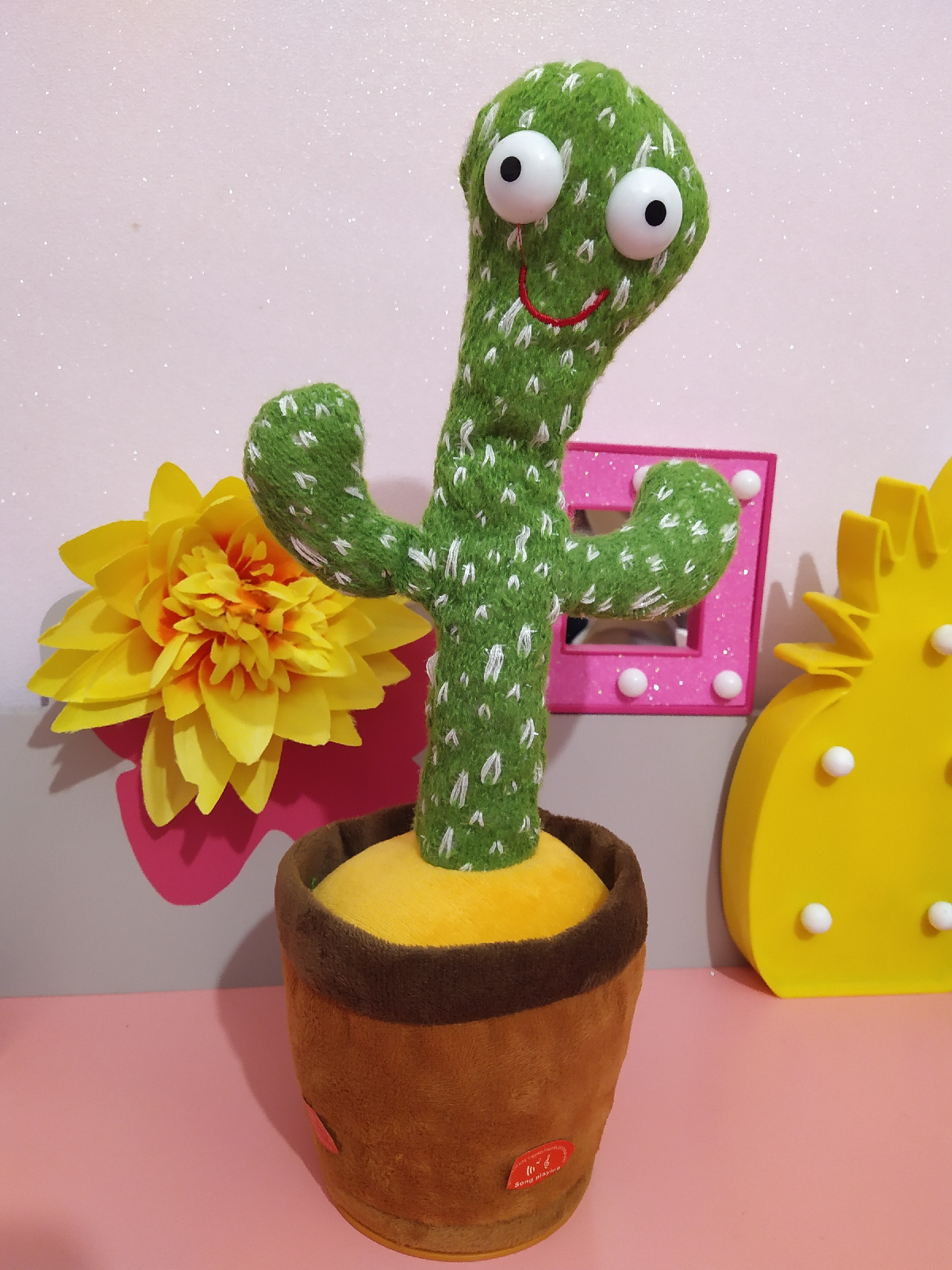 SHOP-STORY - CACTUS GRINGO : Peluche Cactus qui Danse, Chante et