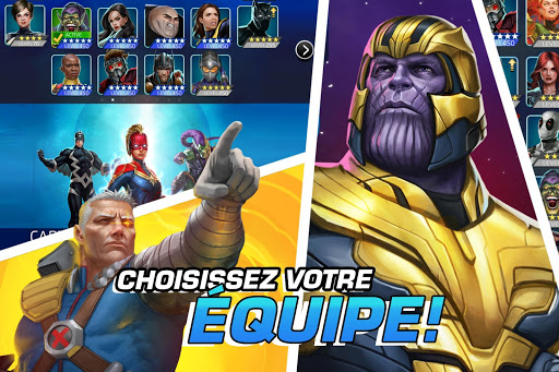 Code Triche MARVEL Puzzle Quest : bataille des Super Héros !  APK MOD (Astuce) 5