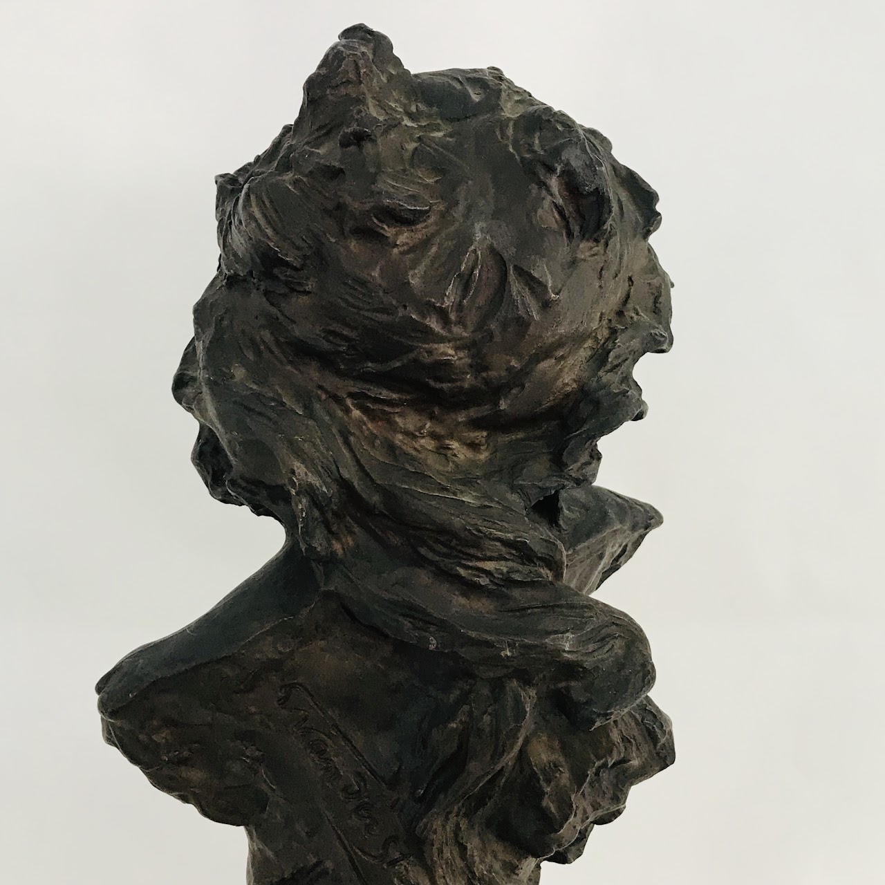 George Van Der Straeten Bronze Bust